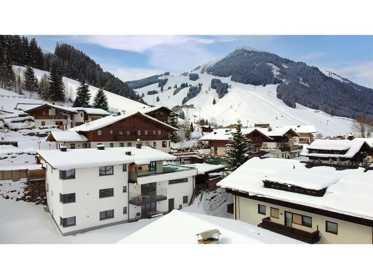 Ferienwohnungen Falkenstein Hinterglemm 잘바흐 힌터글렘 외부 사진